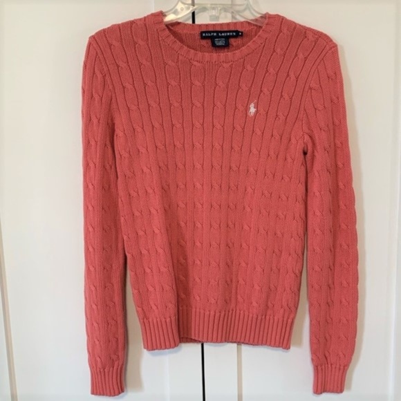 Polo Ralph Lauren Sweaters - Pink polo sweater size S